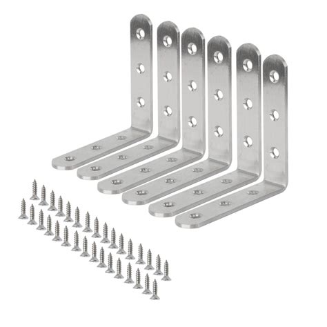 traditional braces with metal brackets|100mm galvanised angle brackets.